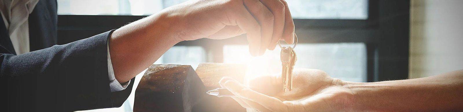 Schlüsselübergabe – Verkauf